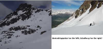 Steinschlagspitze und Schafberg